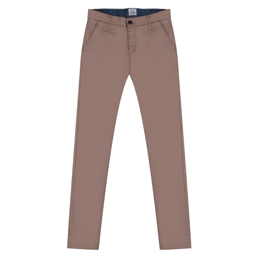Men's Chino Pants Prince Oliver Brown
