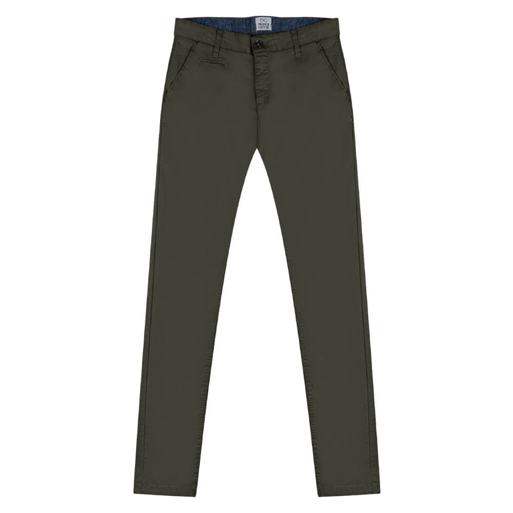 Men's Chino Pants Prince Oliver Green