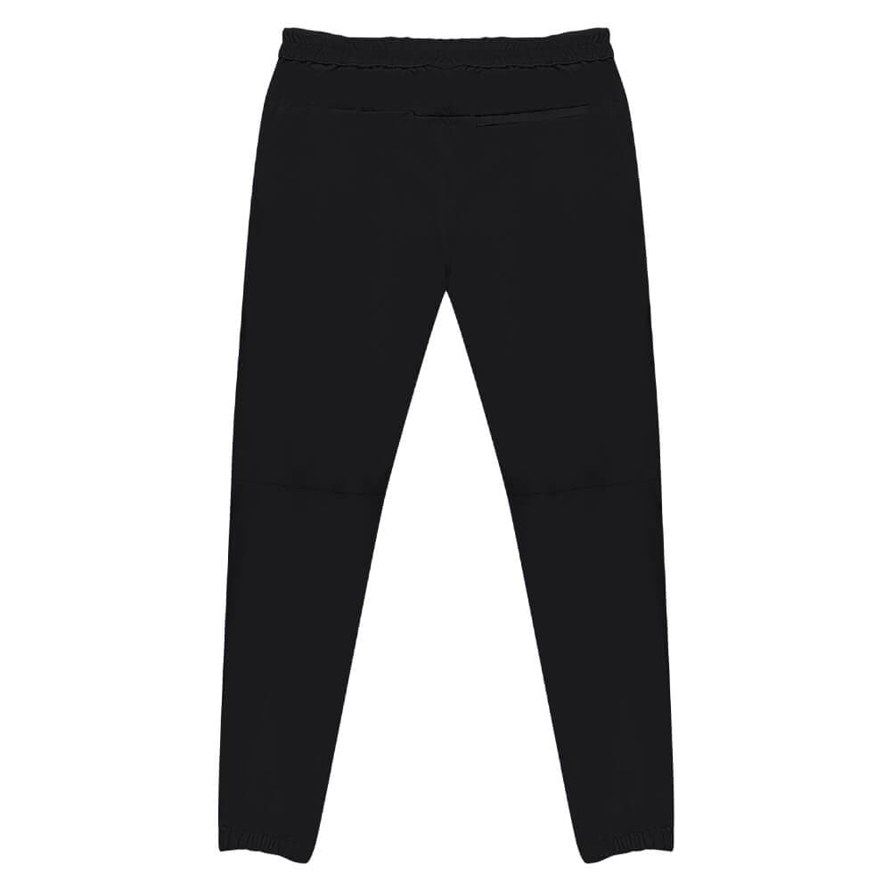 Joggers Chinos Tech Fabric Μαύρο Fashion All Season (Slim Fit)