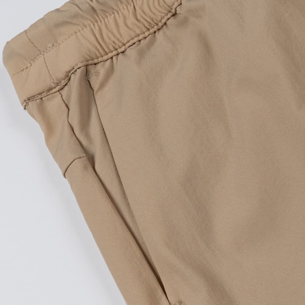 Joggers Chinos Tech Fabric Μπεζ Fashion All Season (Slim Fit)