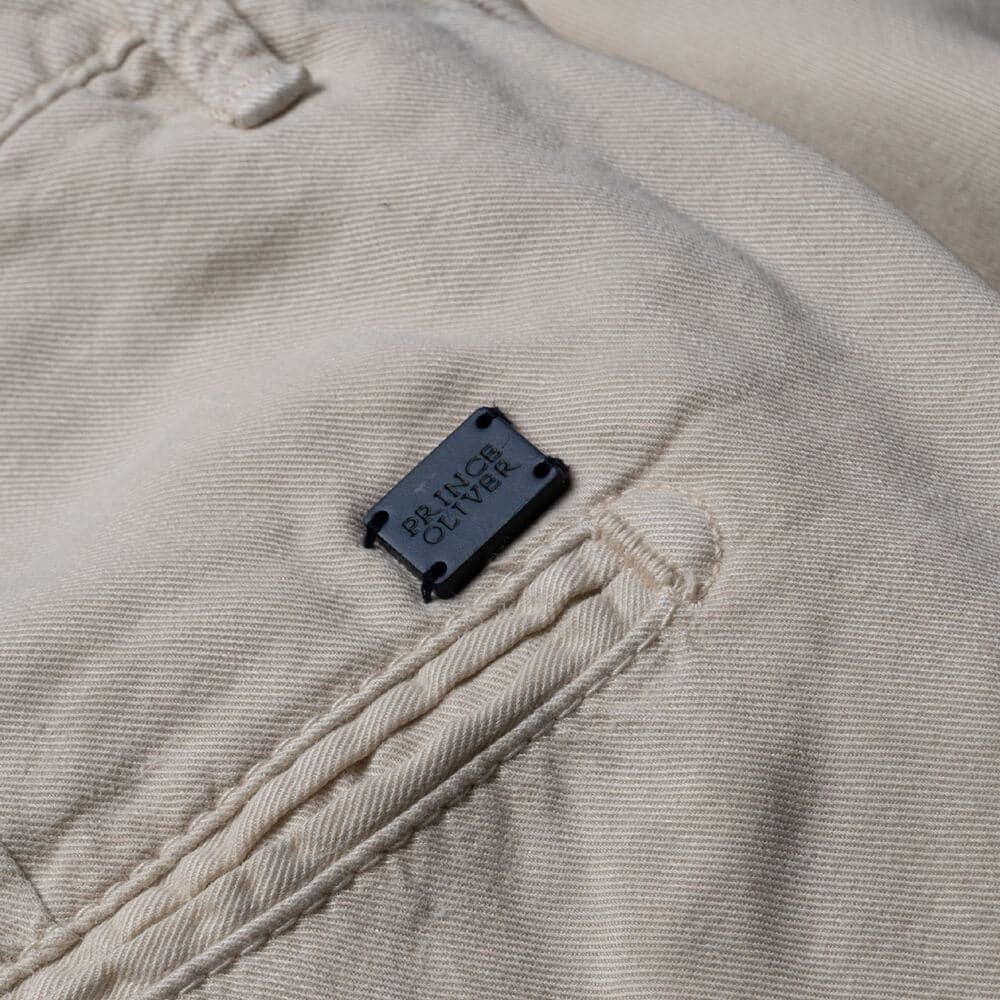 Designer Tencel Joggers Chinos Εκρού 24h Comfort (Relax Fit)