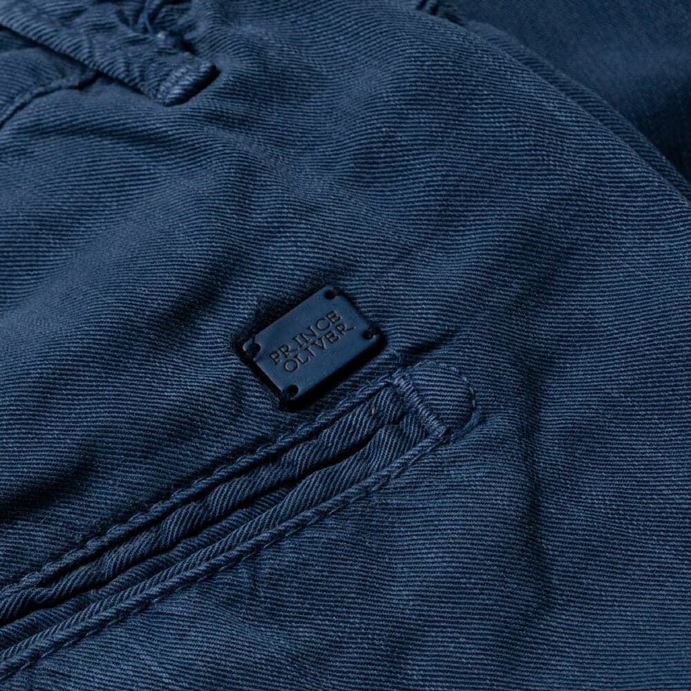 Designer Tencel Joggers Chinos Μπλε 24h Comfort (Relax Fit)