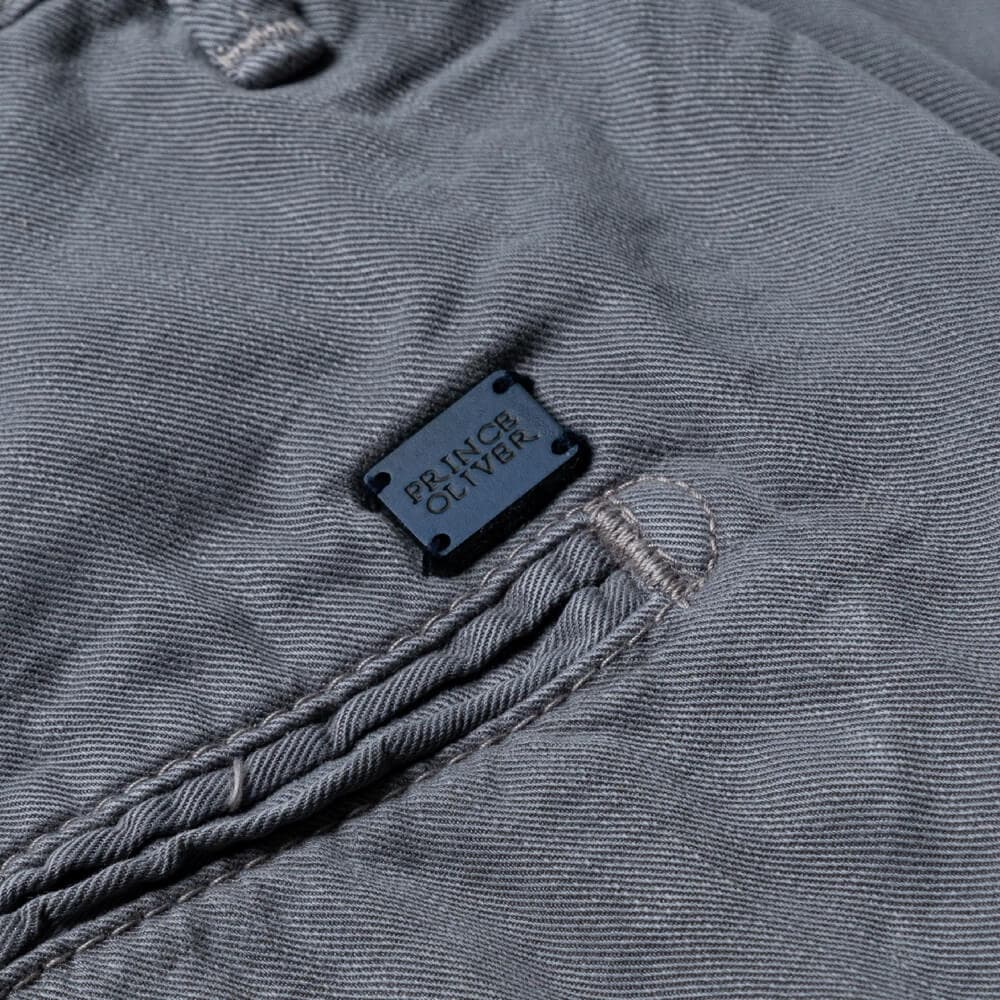 Designer Tencel Joggers Chinos Γκρι 24h Comfort (Relax Fit)