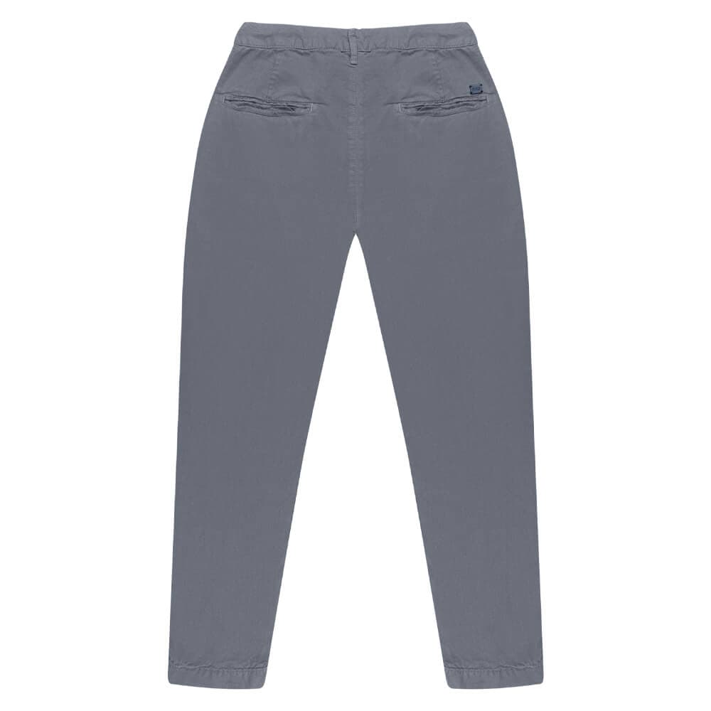 Designer Tencel Joggers Chinos Γκρι 24h Comfort (Relax Fit)