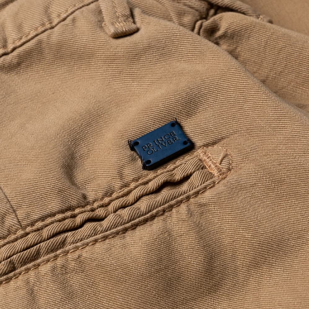 Designer Tencel Joggers Chinos Μπεζ 24h Comfort (Relax Fit)