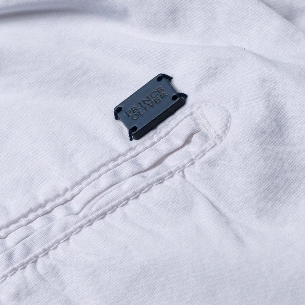 Satin Joggers Chinos Λευκό 24h Comfort (Modern Fit)