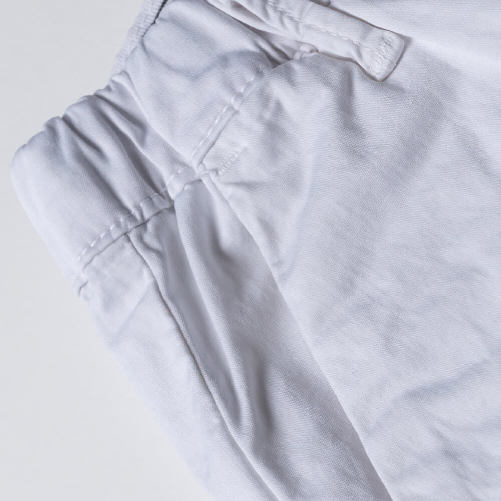 Satin Joggers Chinos Λευκό 24h Comfort (Modern Fit)