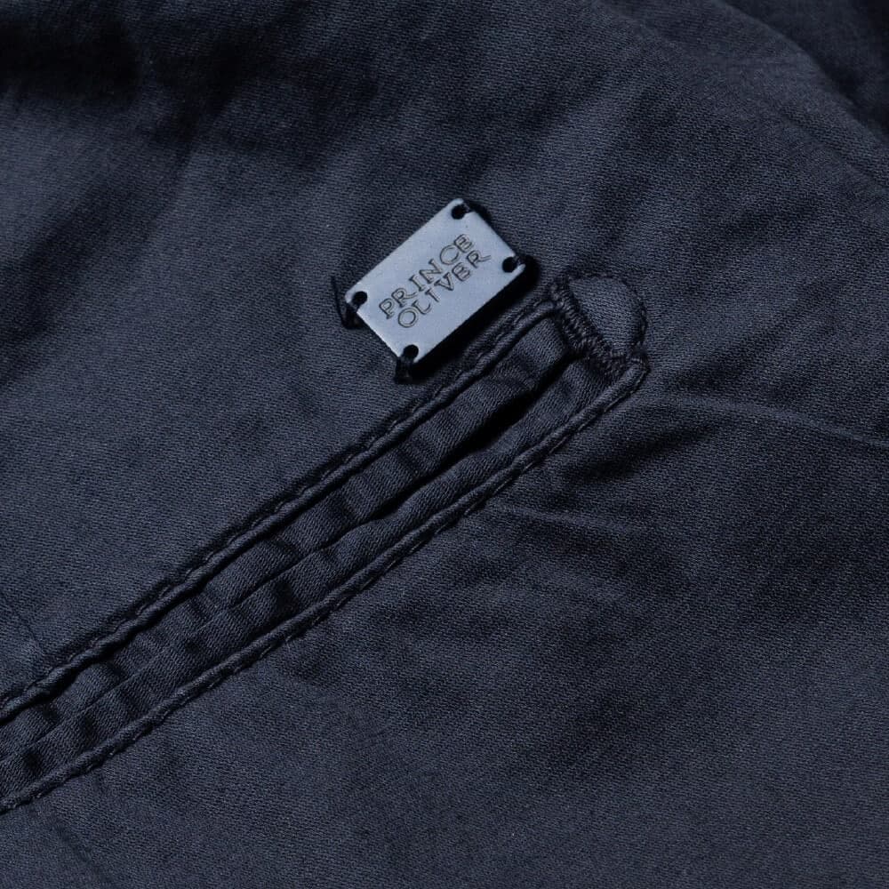 Satin Joggers Chinos Μπλε Σκούρο 24h Comfort (Modern Fit)