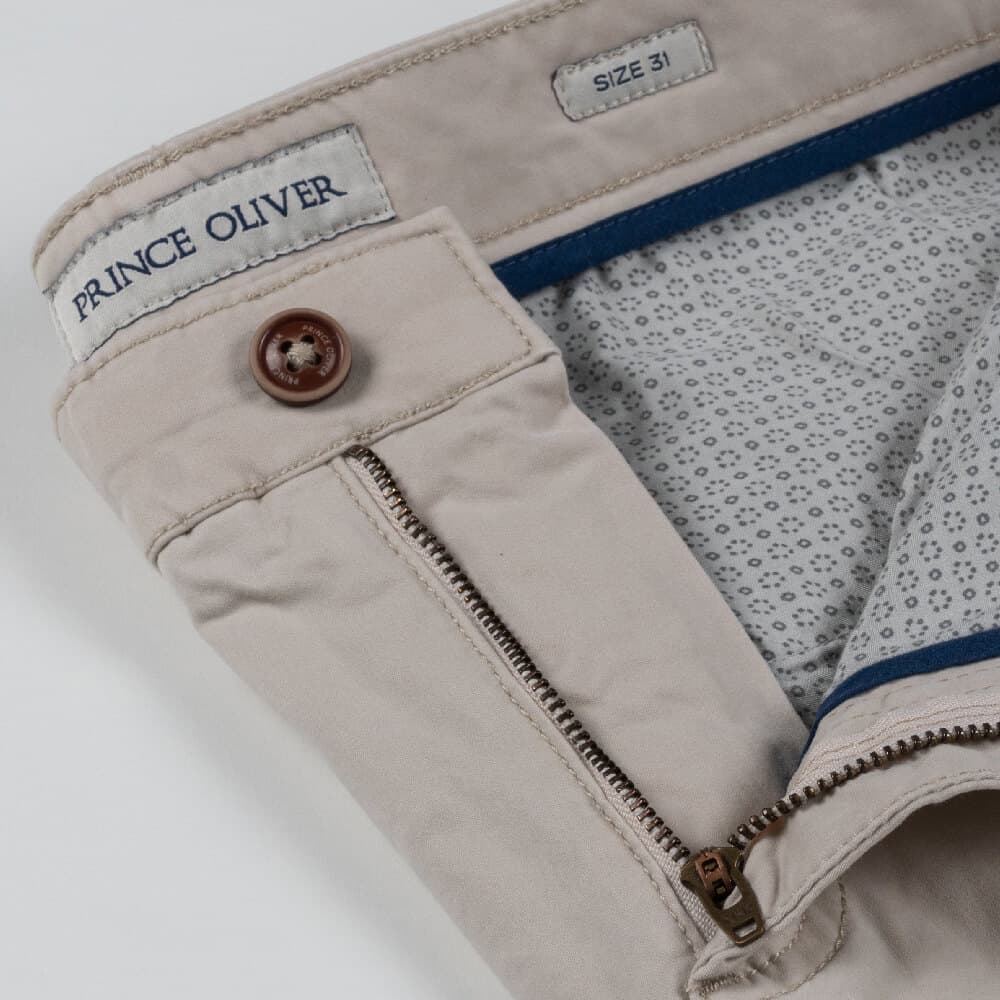 Premium Chino Εκρού All Season (Modern Fit)