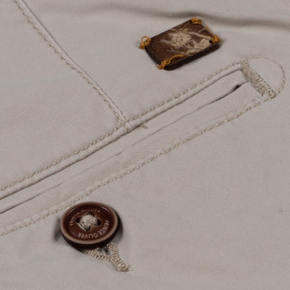 Premium Chino Εκρού All Season (Modern Fit)