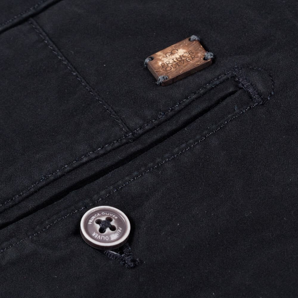 Premium Chino Μαύρο All Season (Modern Fit)