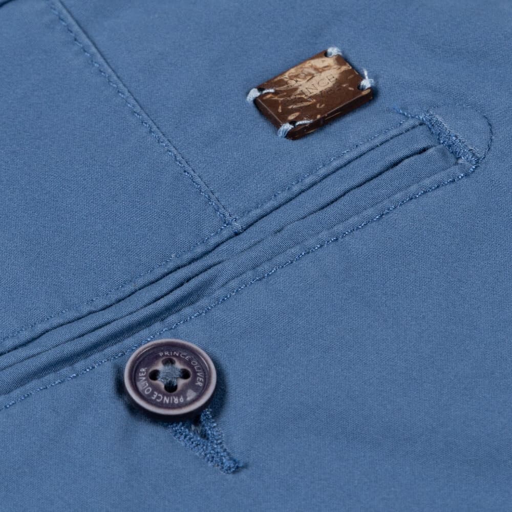 Premium Chino Μπλε Ραφ All Season (Modern Fit)