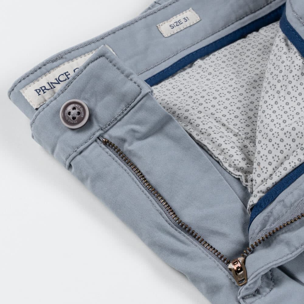 Premium Chino Γκρι Ανοιχτό All Season (Modern Fit)