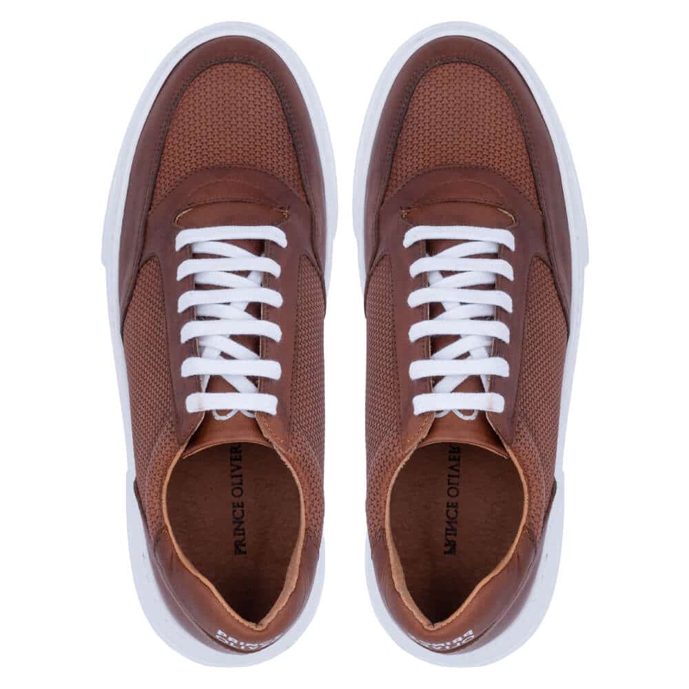 Designers Καφέ Δερμάτινα Sneakers