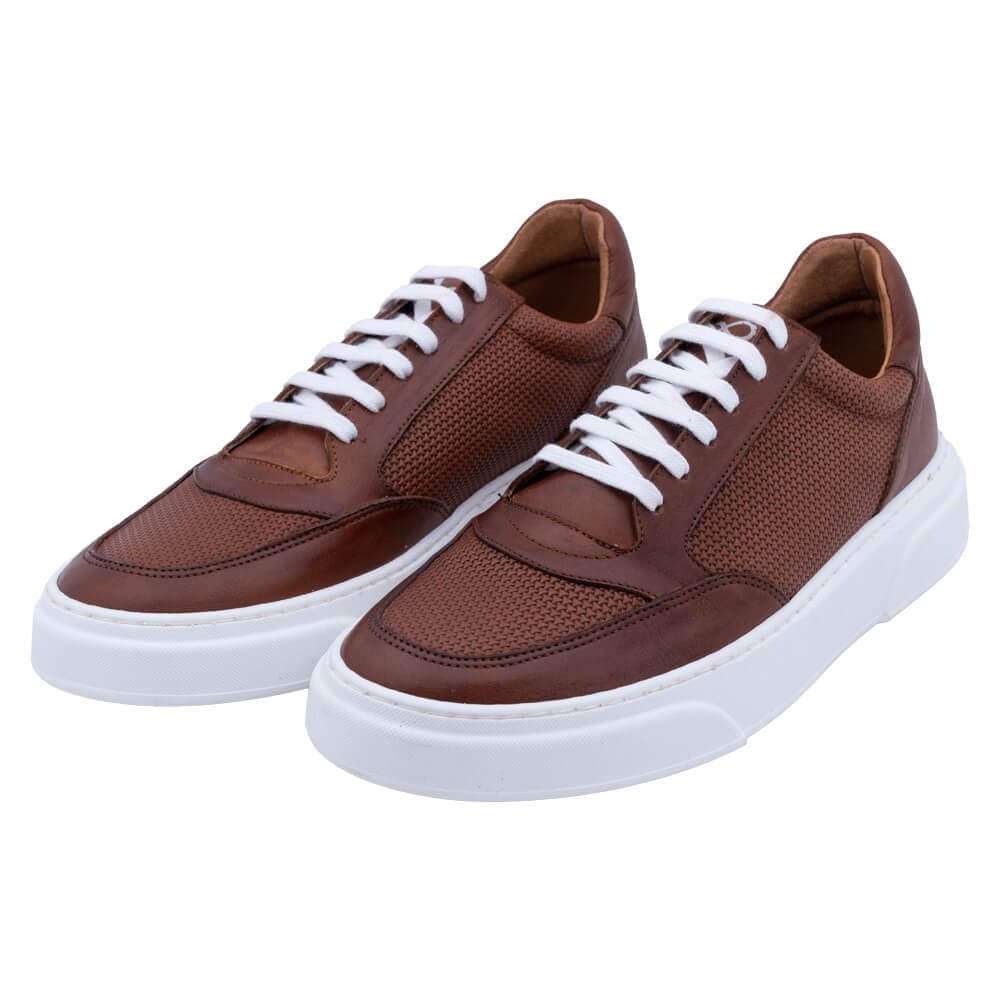 Designers Καφέ Δερμάτινα Sneakers