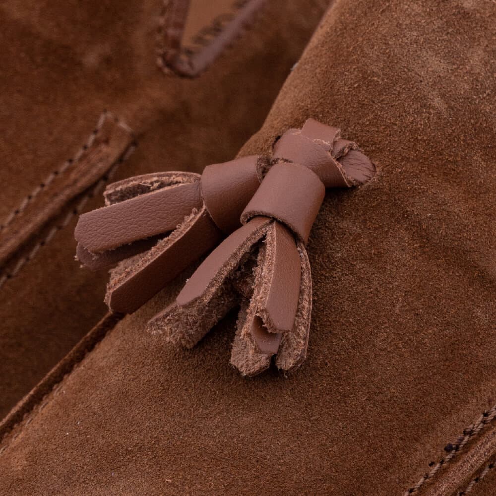 Δερμάτινα Καφέ Loafers