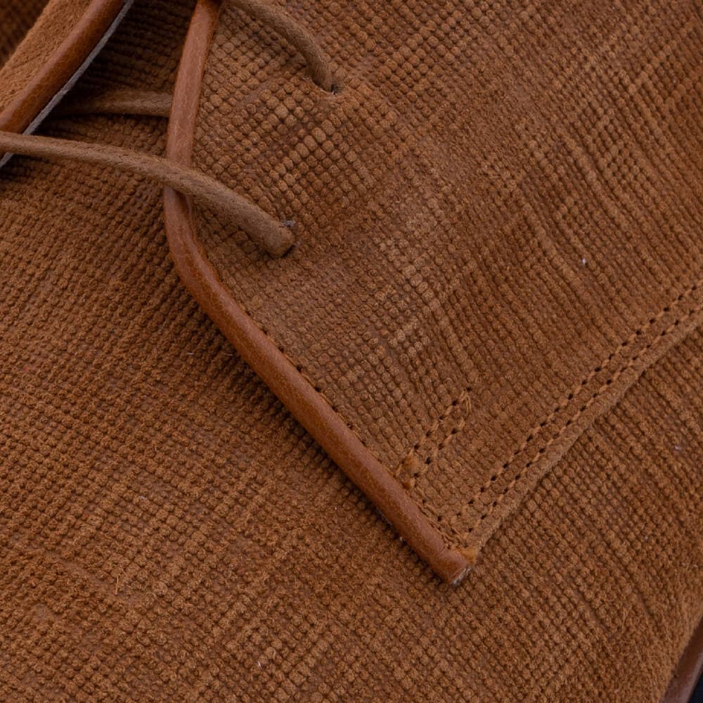 Derby Καμηλό Leather Shoes