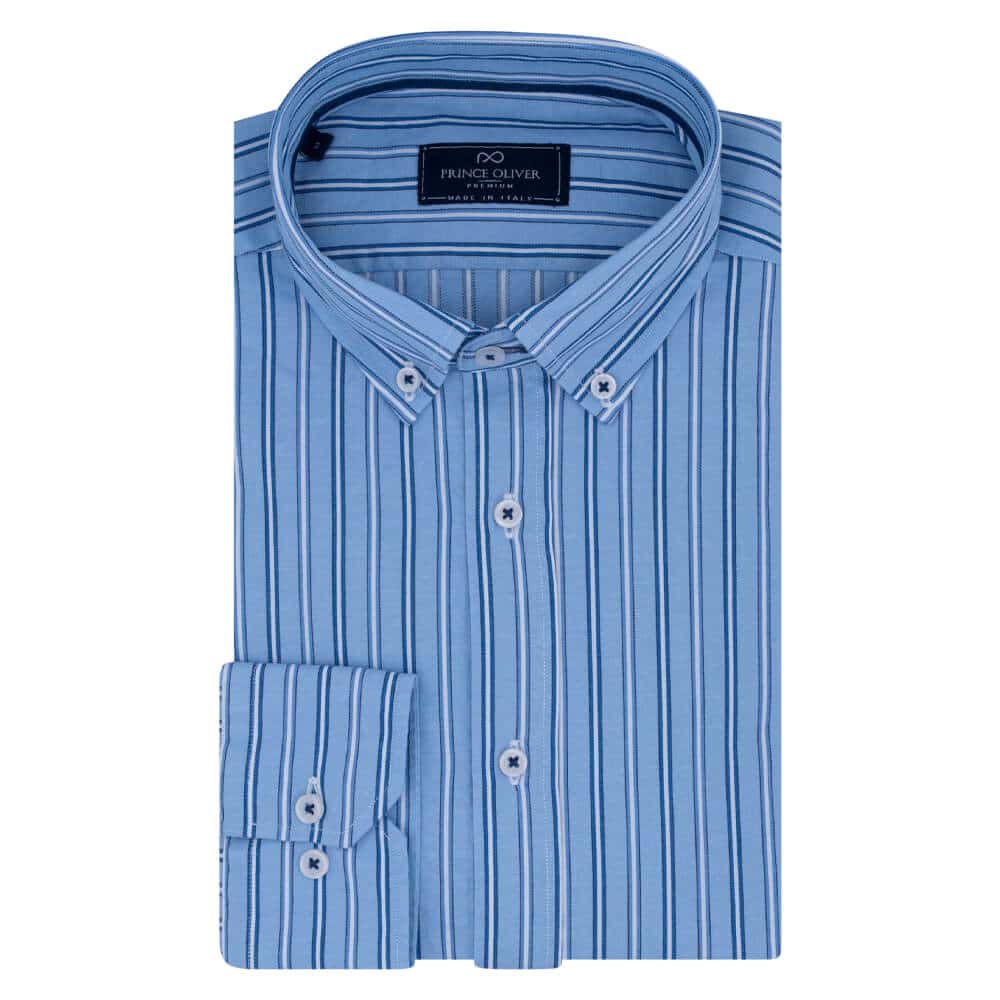 Men's Shirts Prince Oliver Blue