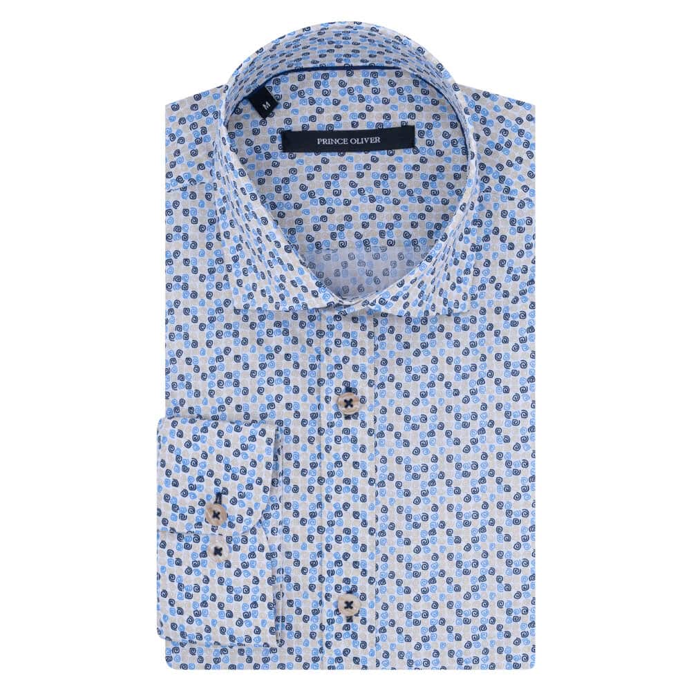 Men's Shirts Prince Oliver Blue