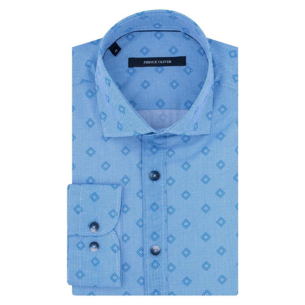 Men's Shirts Prince Oliver Blue