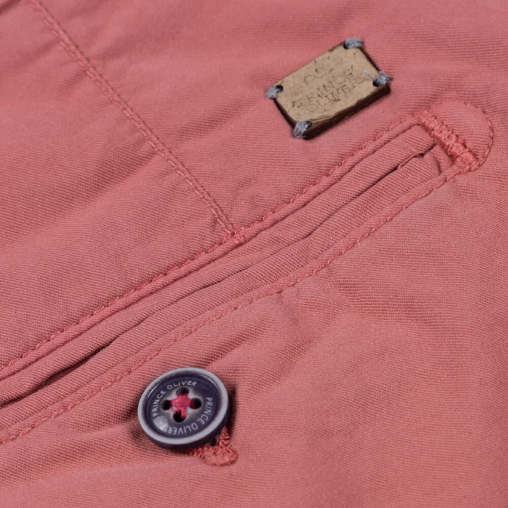 Βερμούδα Chinos Κοραλί (Modern Fit)