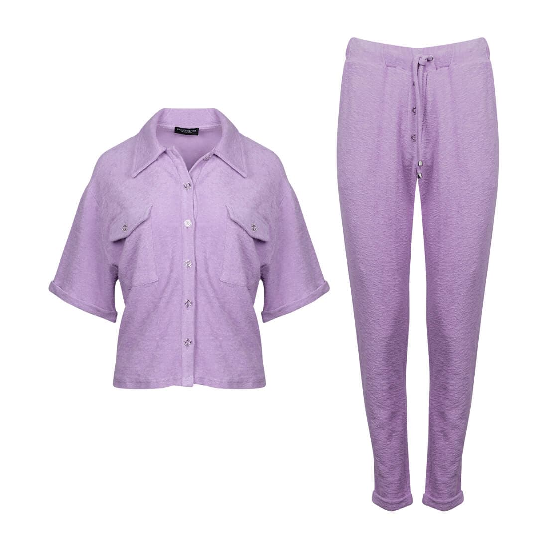 Women's Trousers Prince Oliver Purple