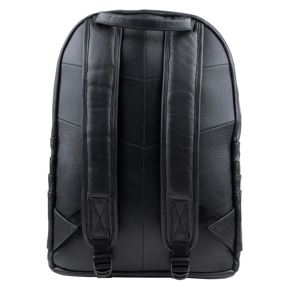 Ανδρικό Σακίδιο Πλάτης Backpack Μαύρο "Original Leather"