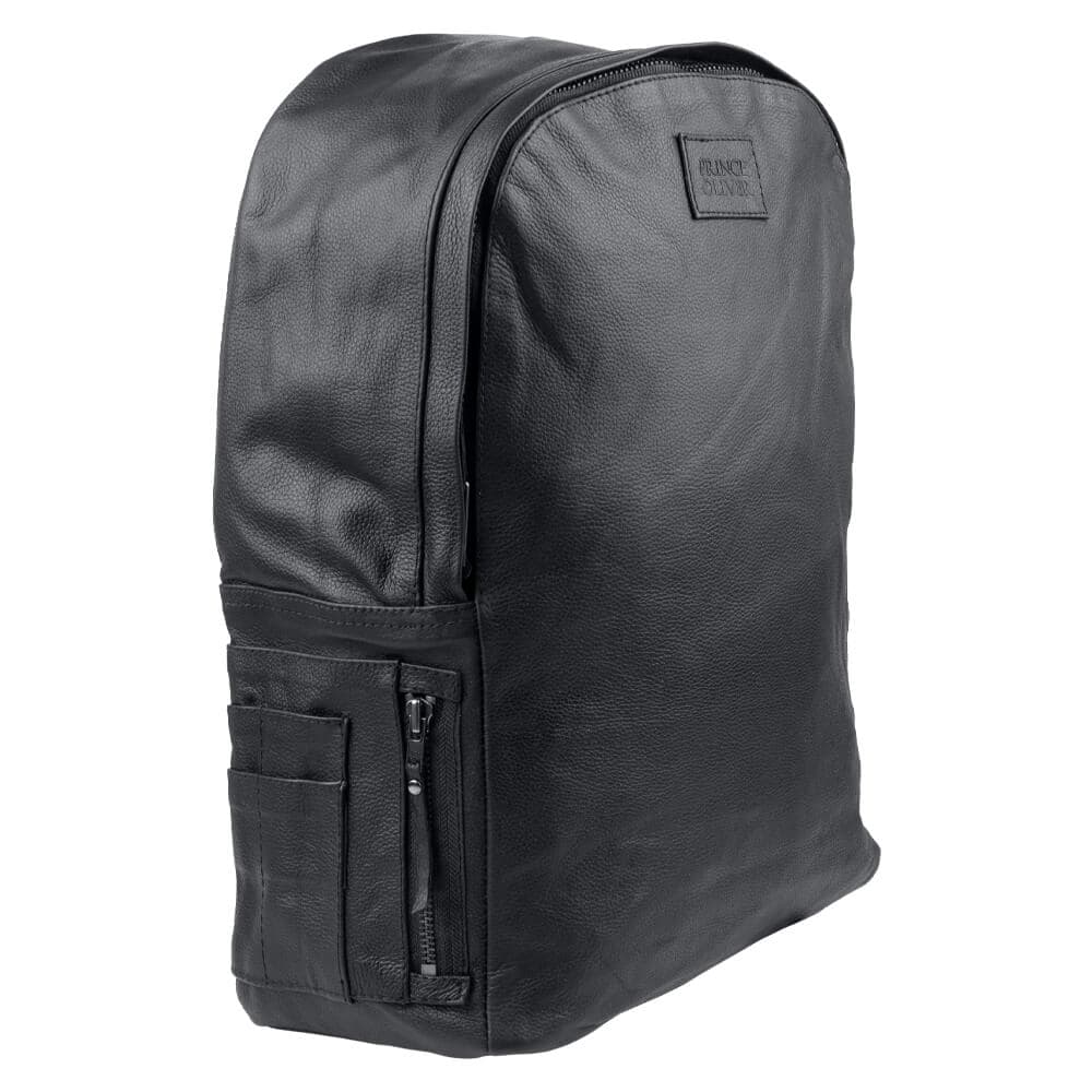 Ανδρικό Σακίδιο Πλάτης Backpack Μαύρο "Original Leather"