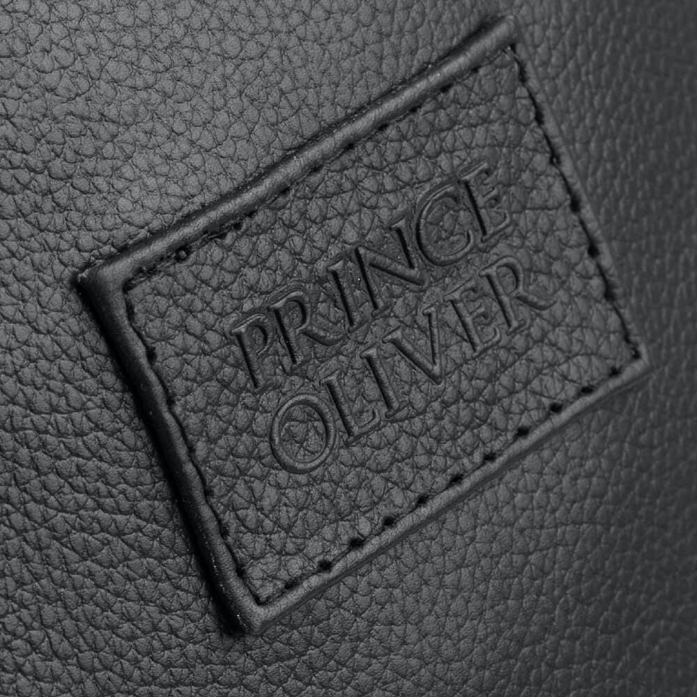 Ανδρικό Σακίδιο Πλάτης Backpack Μαύρο "Original Leather"