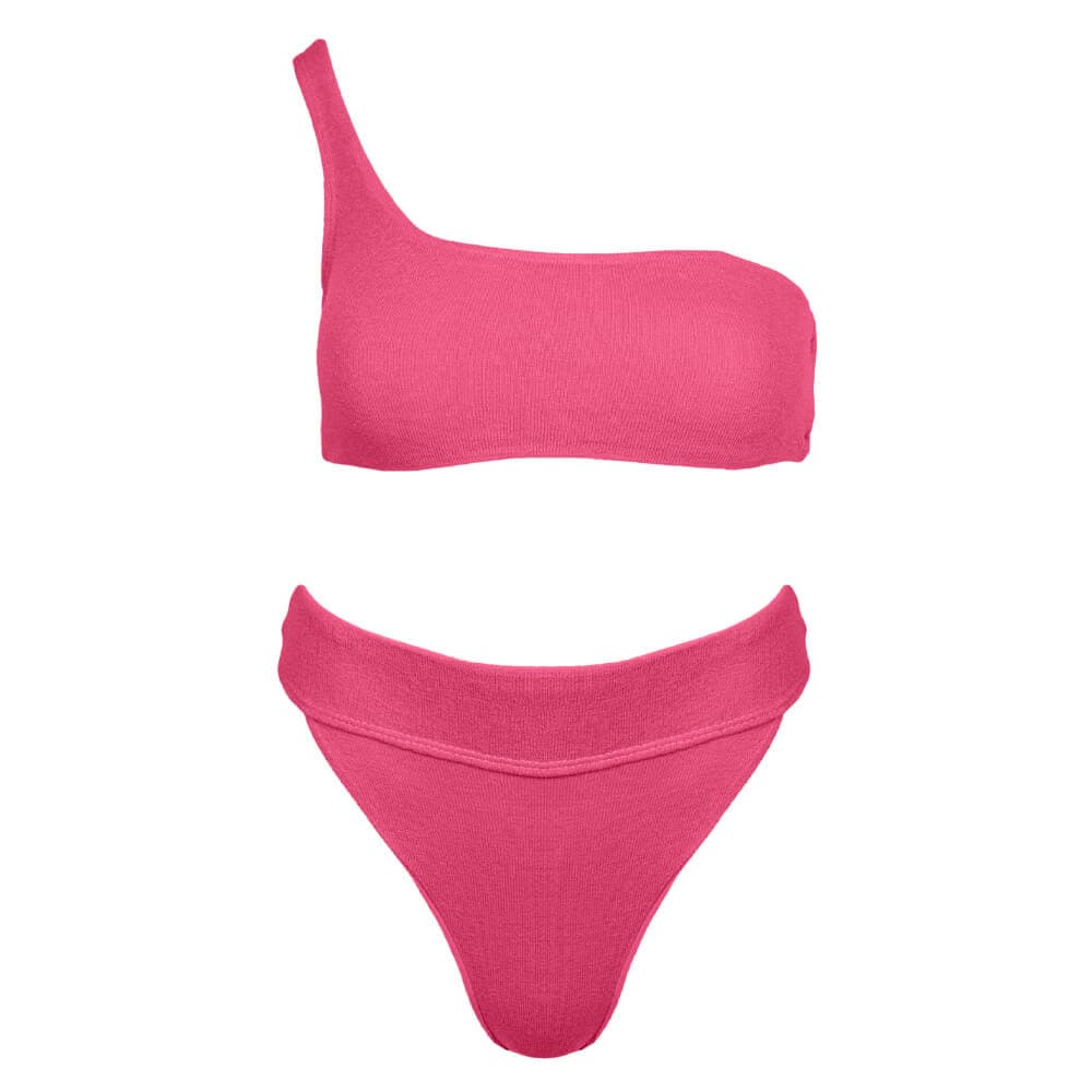 Μαγιό Μπικίνι Κοτλέ Μπλε