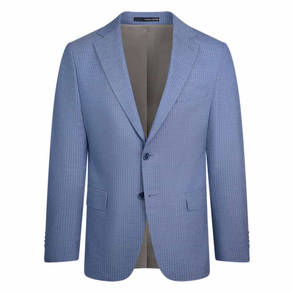 Κοστούμι Μπλε Ριγέ (Modern Fit)