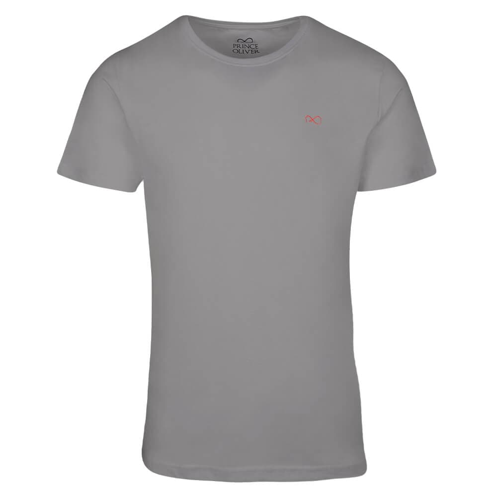 T-Shirt Γκρι 100% Cotton ( Modern Fit)