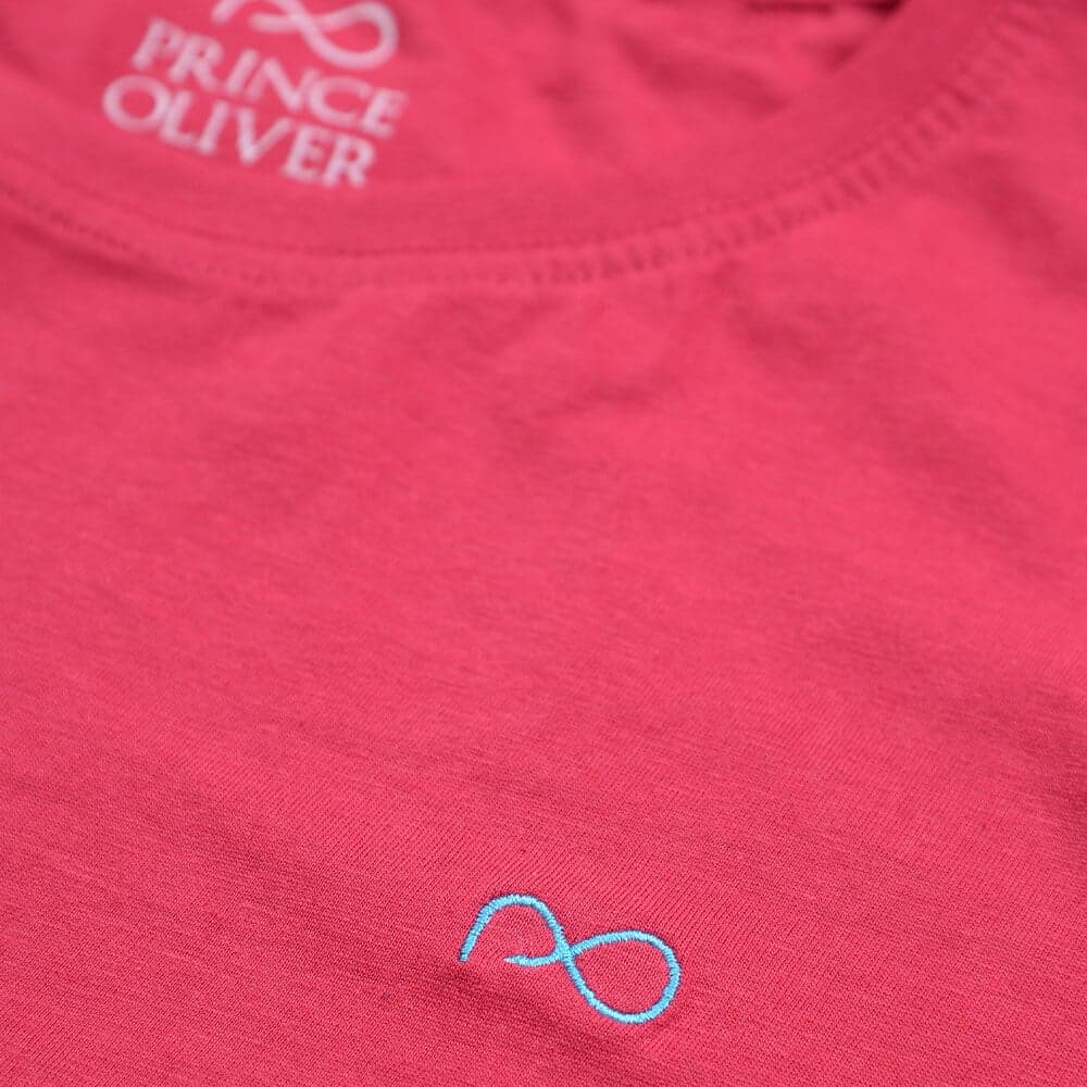 T-Shirt Φούξια 100% Cotton ( Modern Fit)