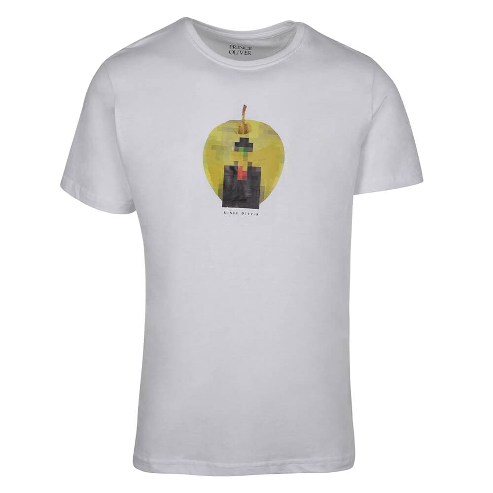 T-Shirt Λευκό Round Neck 100% Cotton (Modern Fit)