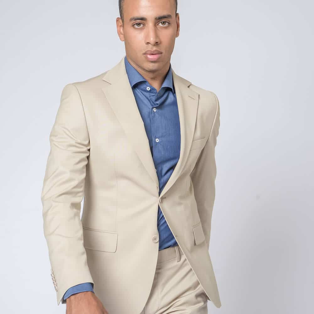 Κοστούμι Μπεζ (Modern Fit)