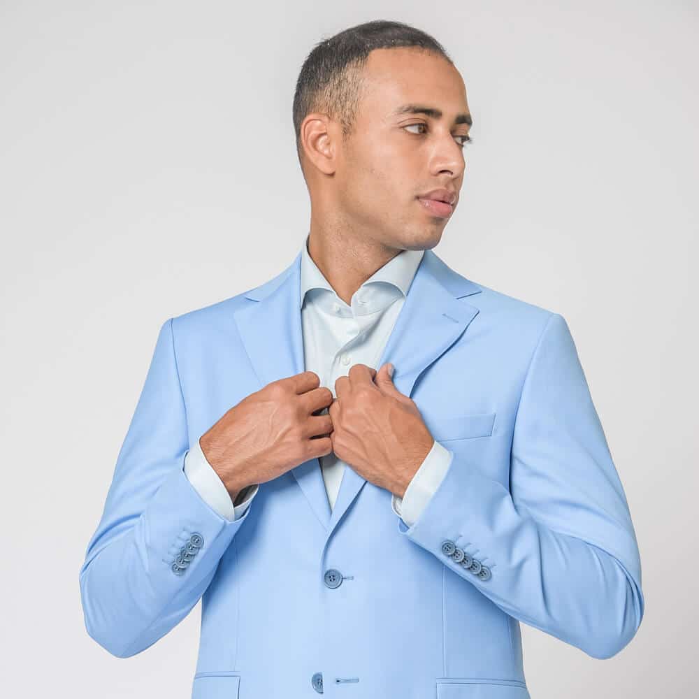 Κοστούμι Σιέλ 100% Wool Super 120s (Modern Fit)