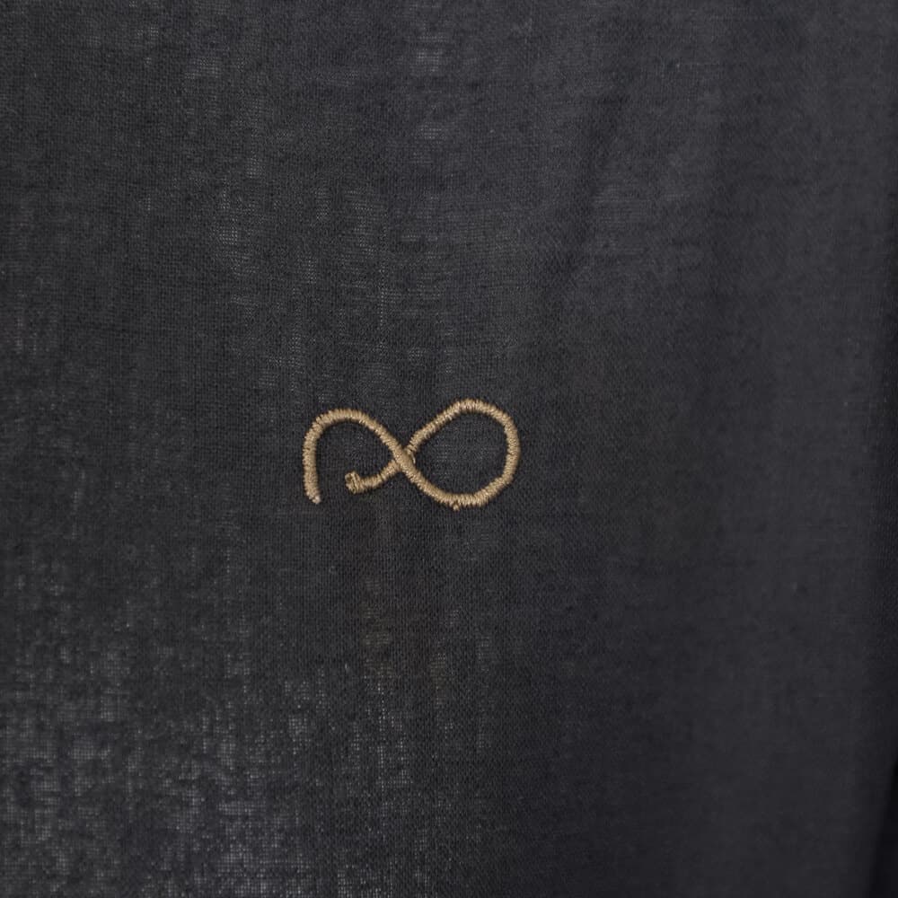 Πουκάμισο Μαύρο 100% Λινό (Modern Fit)