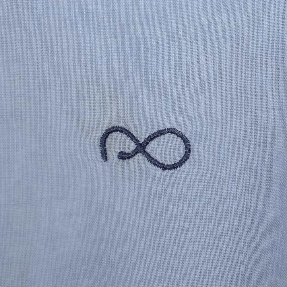 Πουκάμισο Γαλάζιο 100% Λινό (Modern Fit)