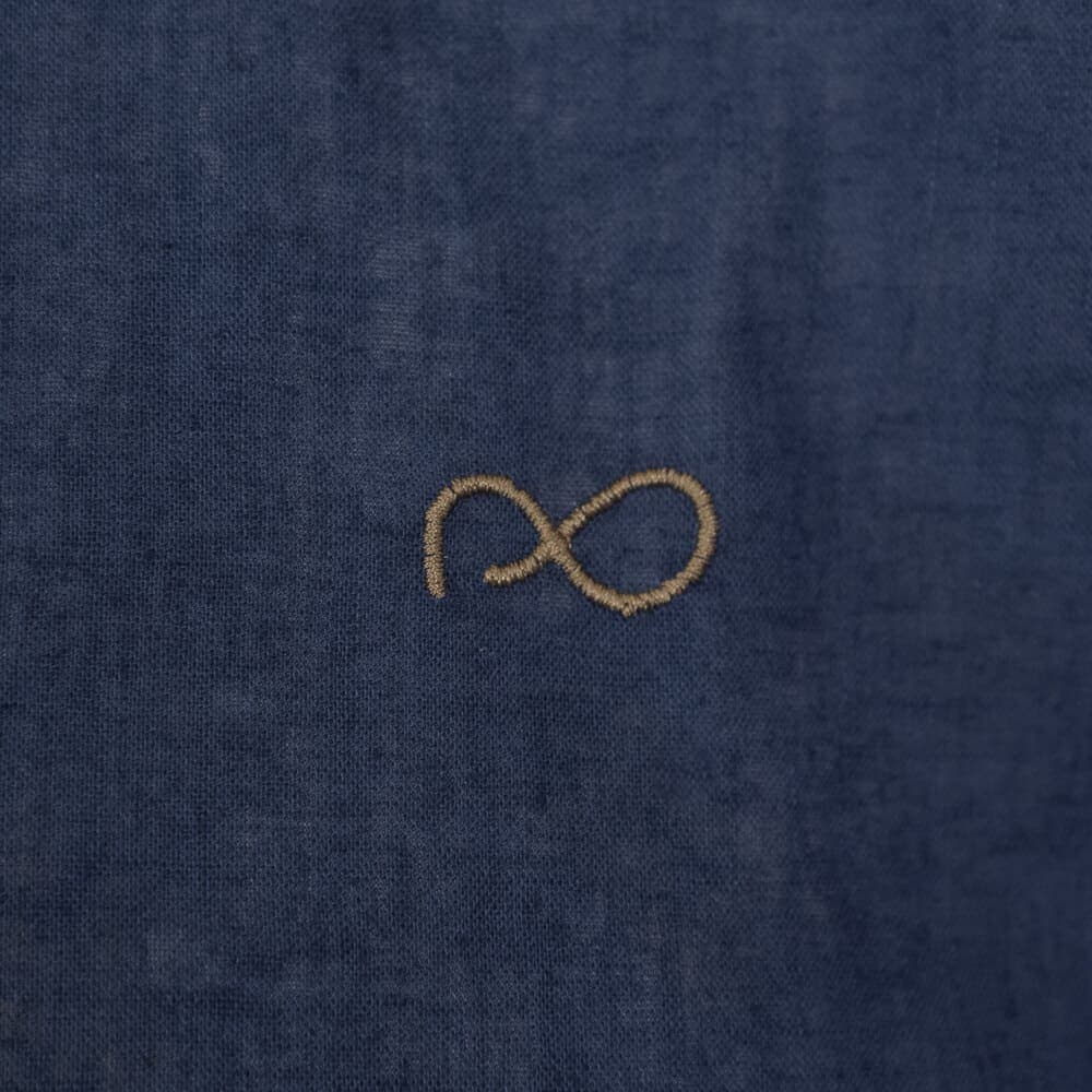 Πουκάμισο Μπλε Σκούρο 100% Λινό (Modern Fit)