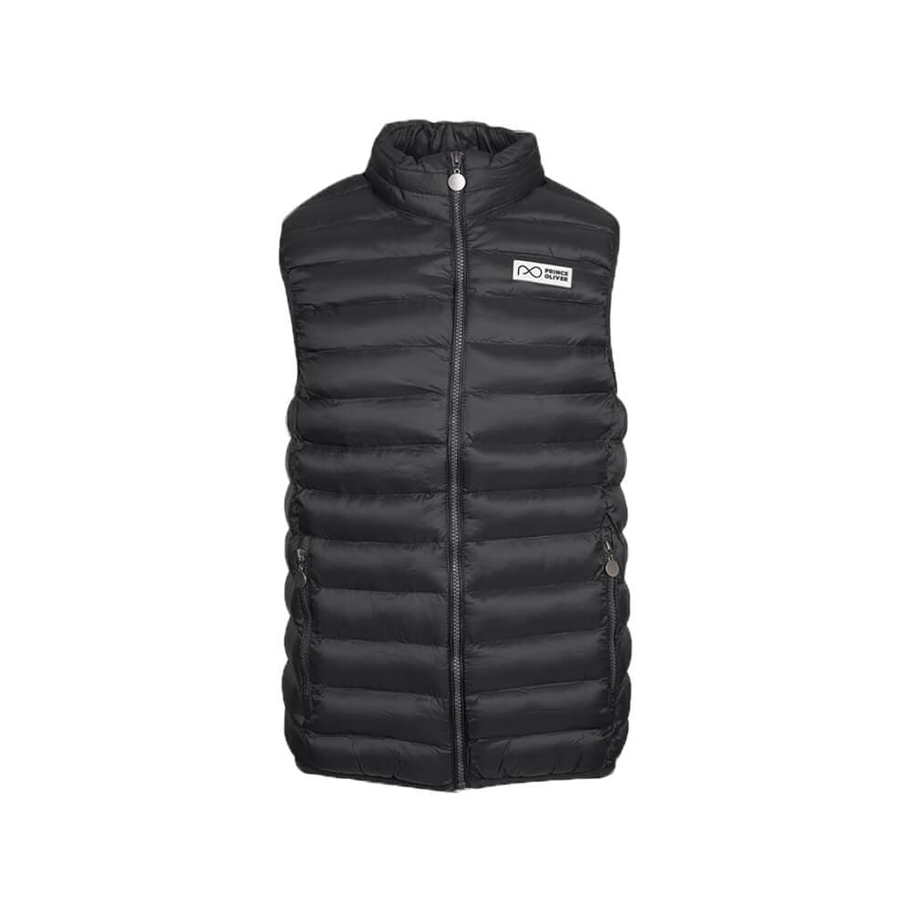 Lightweight Αμάνικο Μπουφάν Μαύρο All Season (Modern Fit)