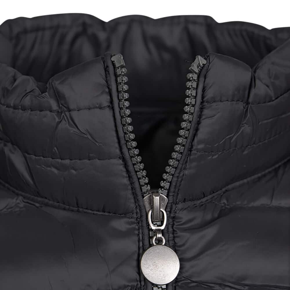 Lightweight Αμάνικο Μπουφάν Μαύρο All Season (Modern Fit)