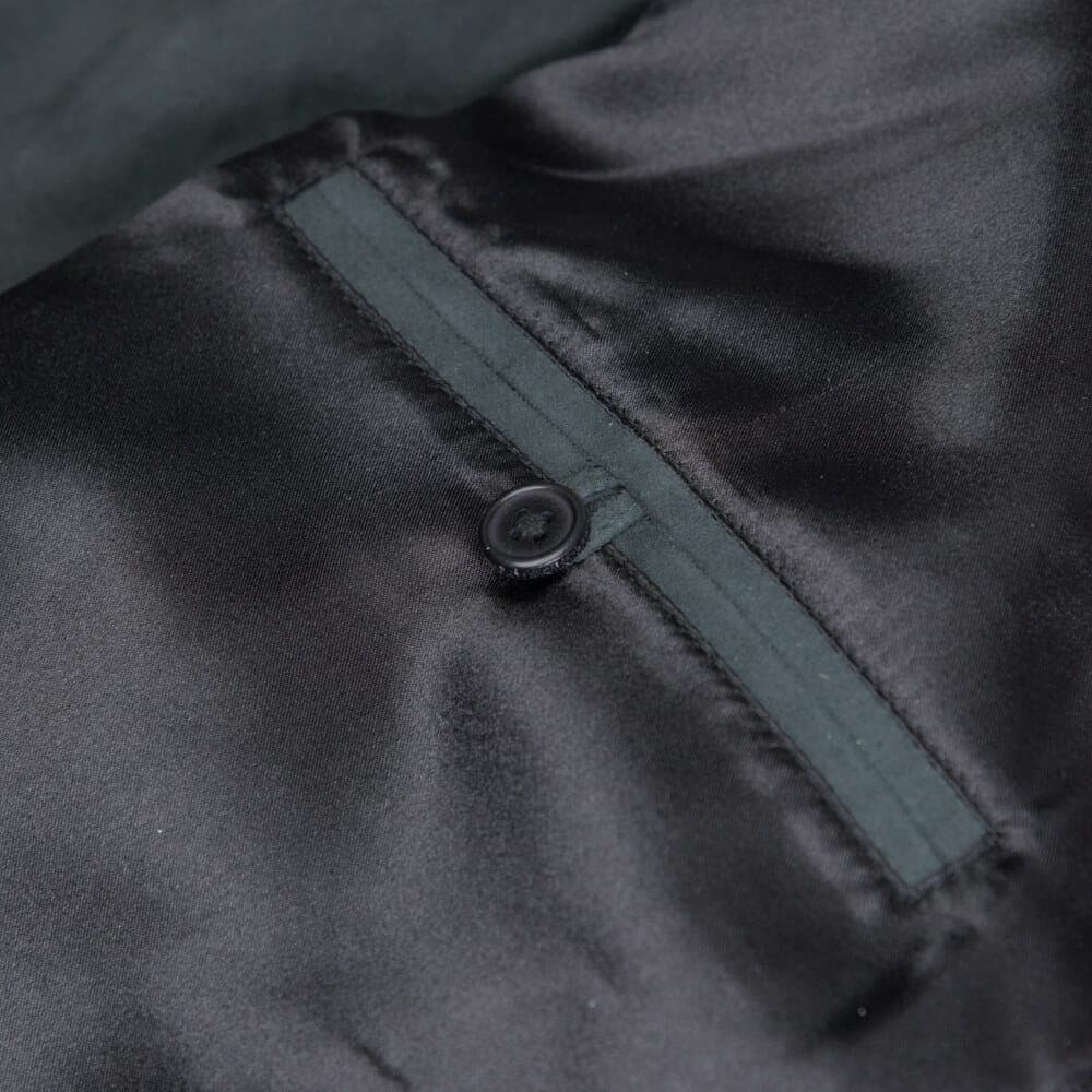 Δερμάτινο Σουέτ Σακάκι Πράσινο Σκούρο 100% Leather (Modern Fit)