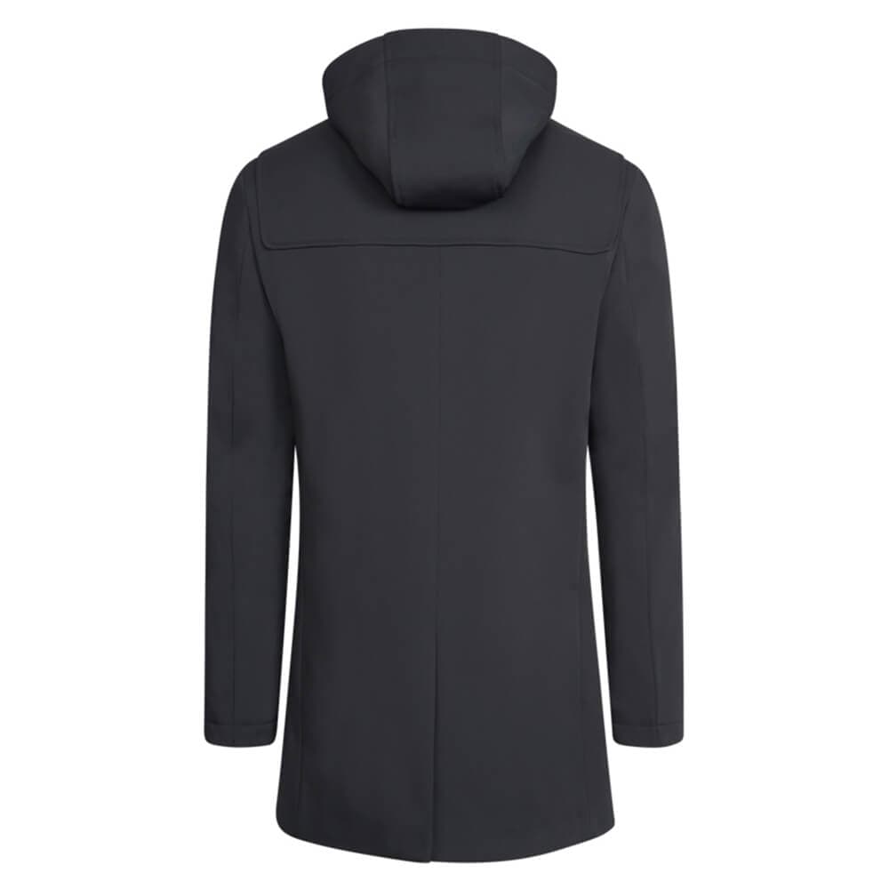 Winter Tech High Performance Παρκά με Κουκούλα Μαύρη (Modern Fit)