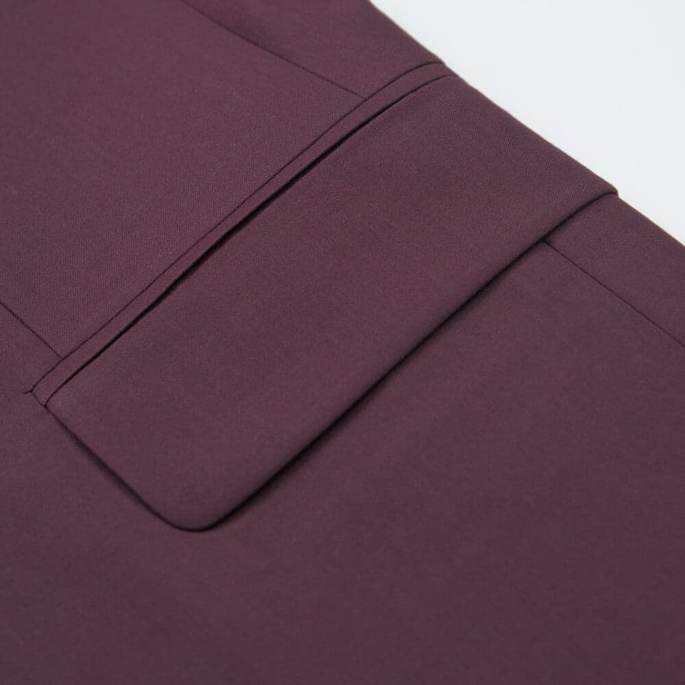 Κοστούμι Μπορντώ (Modern Fit)