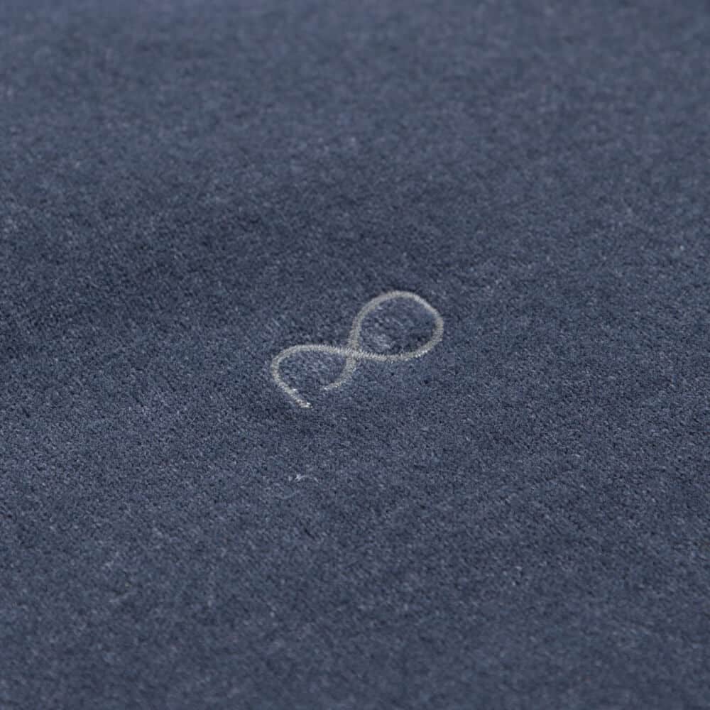 Premium Πουλόβερ Μπλε Σκούρο Cashmere Blend Round Neck (Modern Fit)