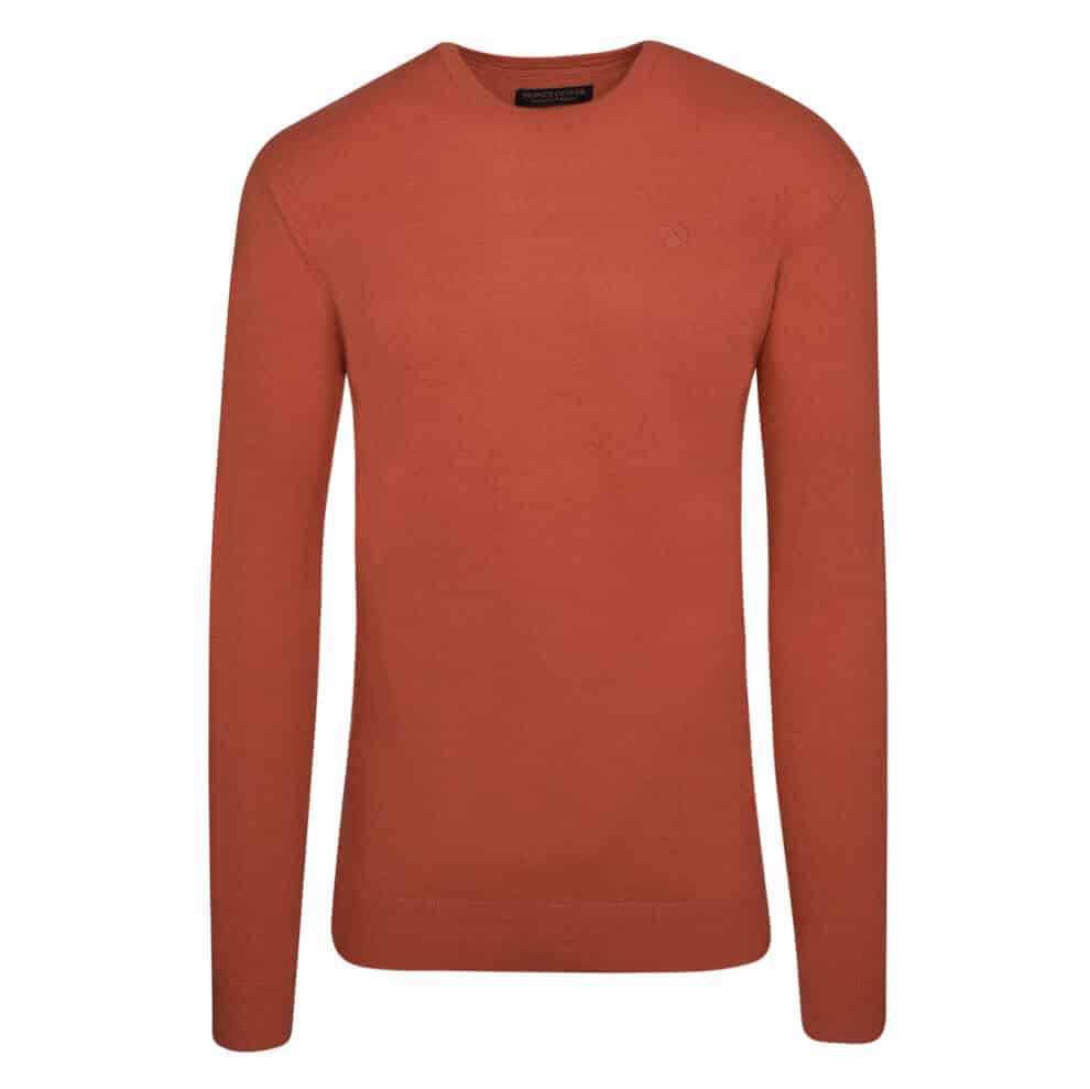Men's Sweaters Prince Oliver Orange