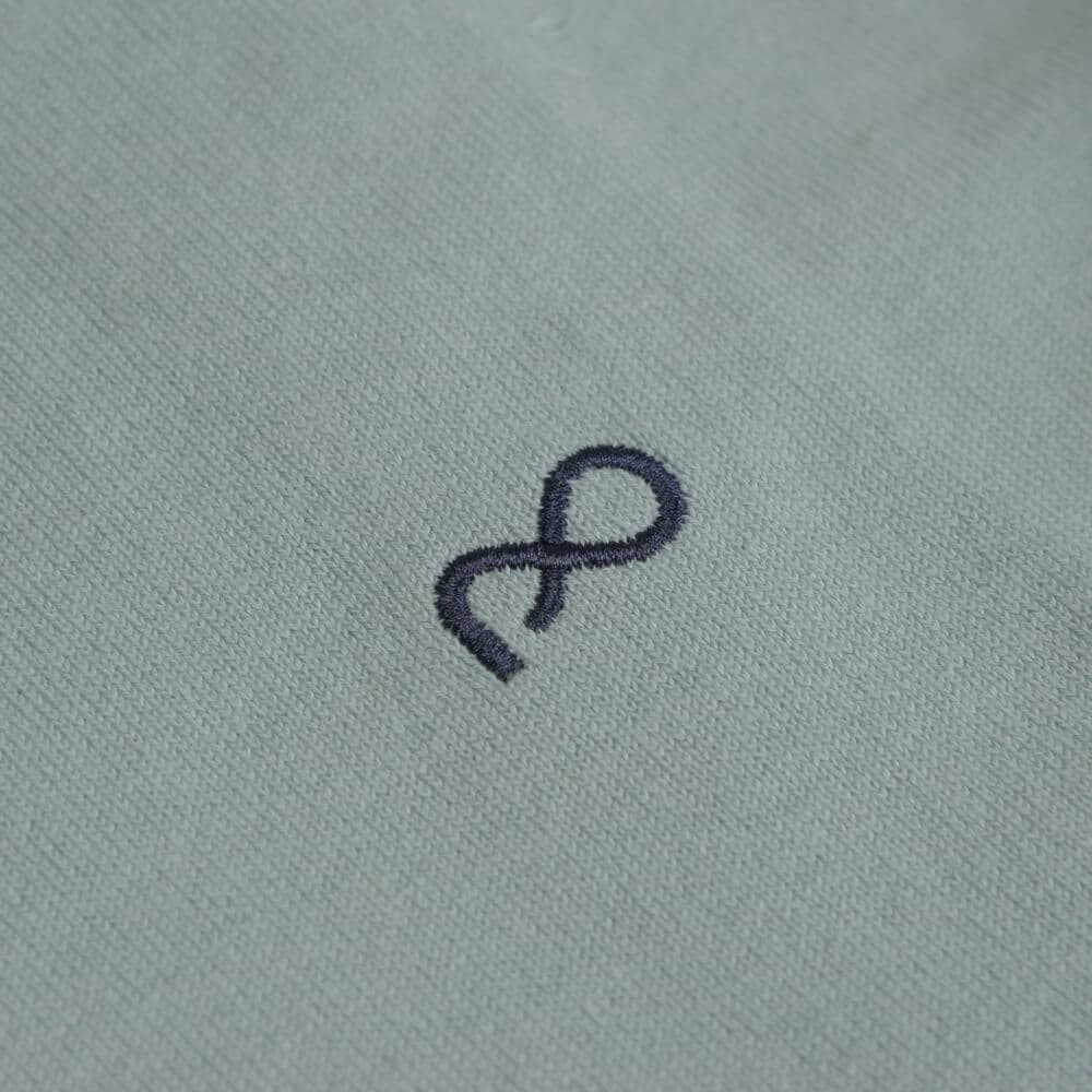 Logo-Embroidered Πουλόβερ Πράσινο Round Neck (Comfort Fit)