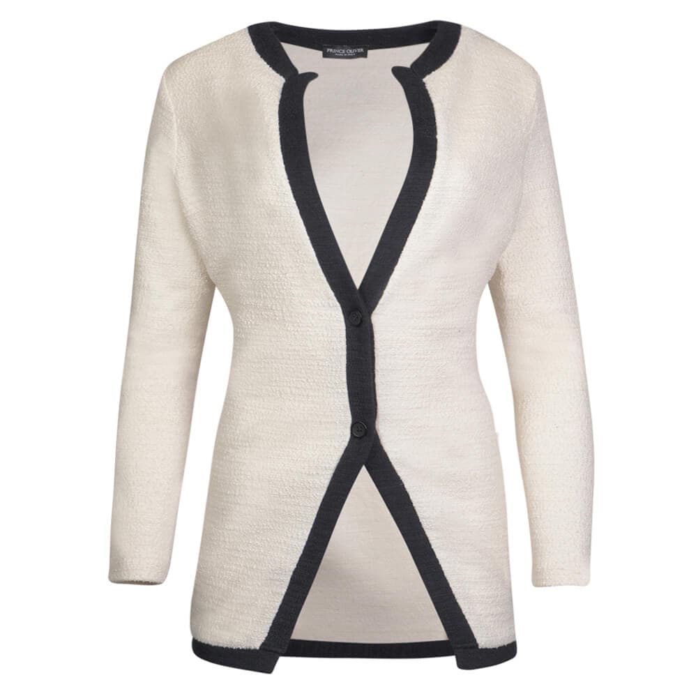 Clara Cardigan. Γυναικεία Μπουκλέ Μπεζ Ζακέτα