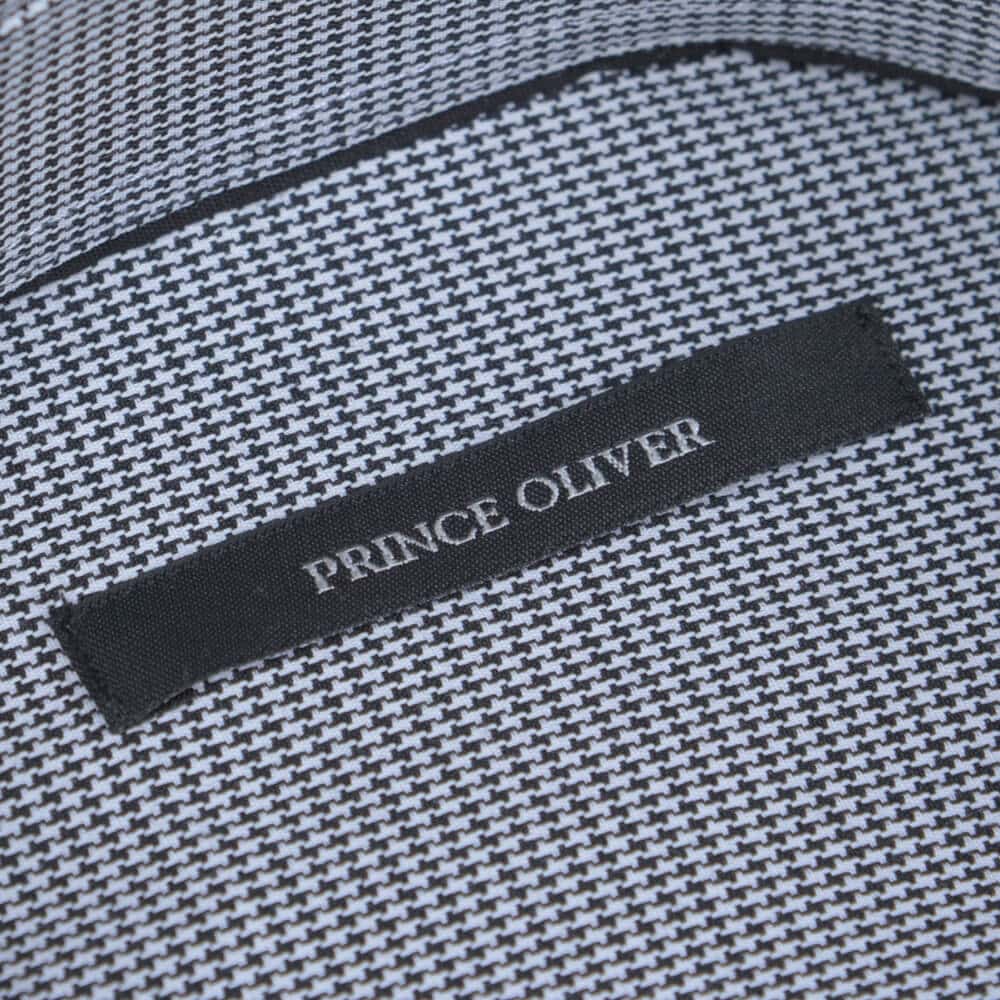 Πουκάμισο Μικρό Καρό Μαύρο (Modern Fit)