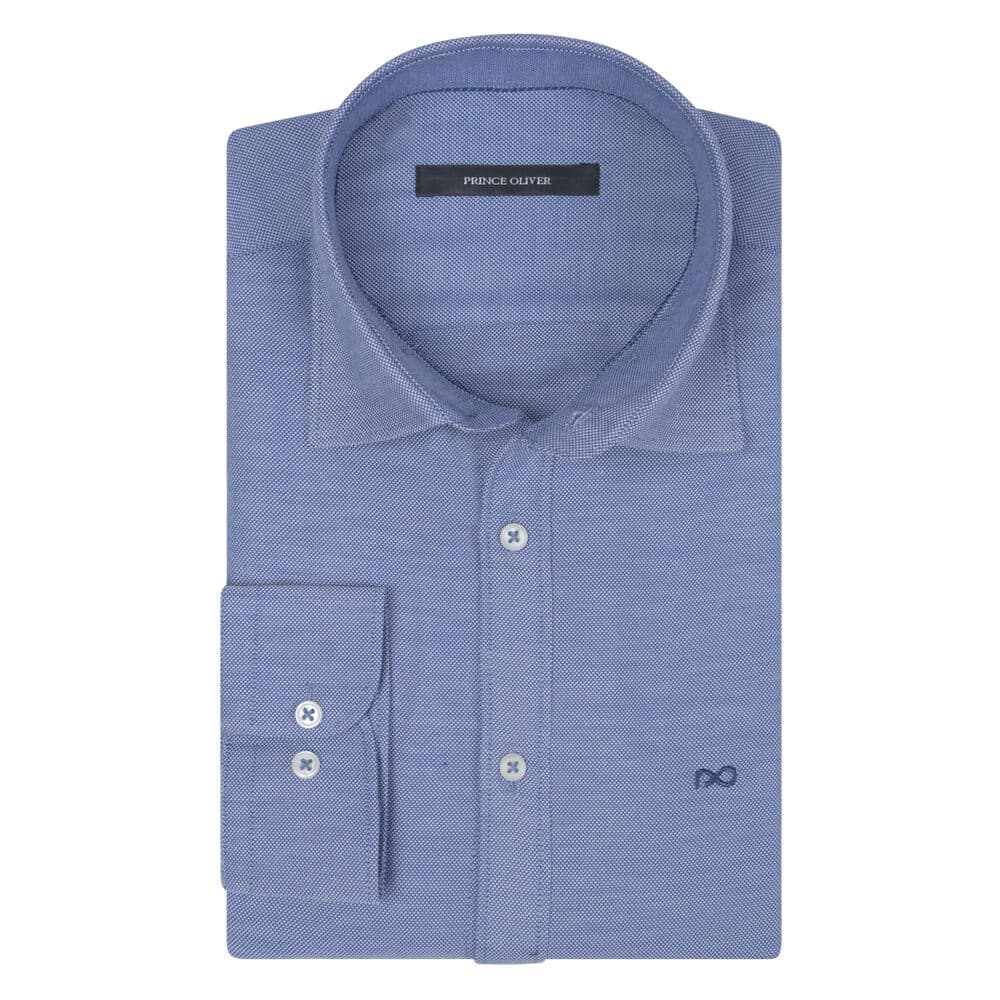 Πουκάμισo Μπλε (Modern Fit)